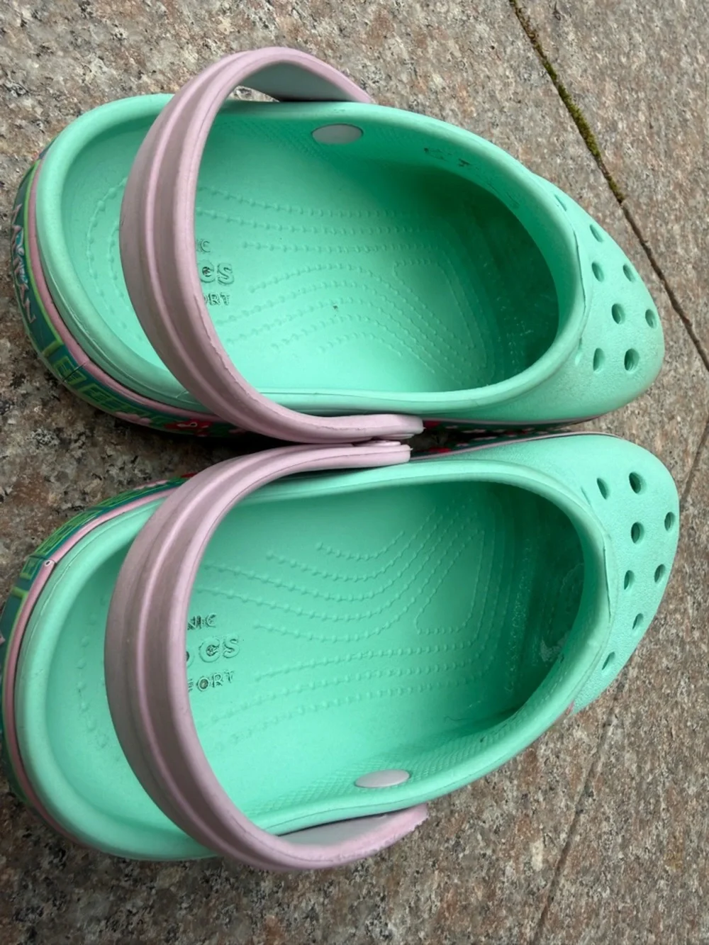 CROCS mint green